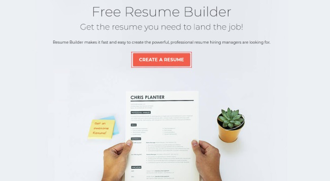 create a resume for business