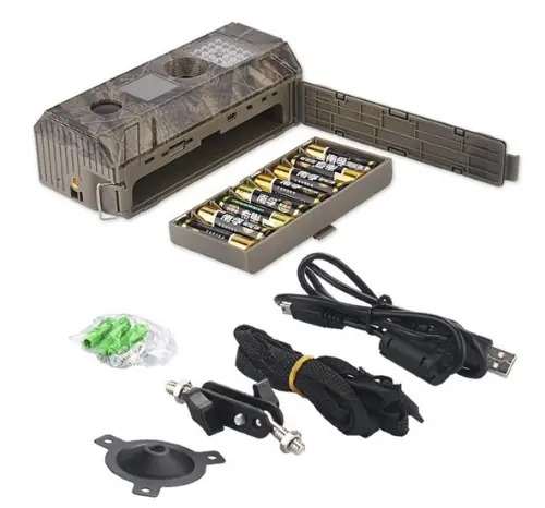 item content of wildlife camera