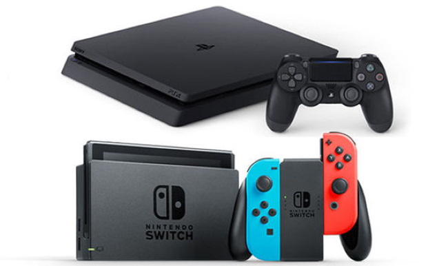console comparison switch vs. PS4