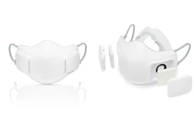 protective face mask by LG technology