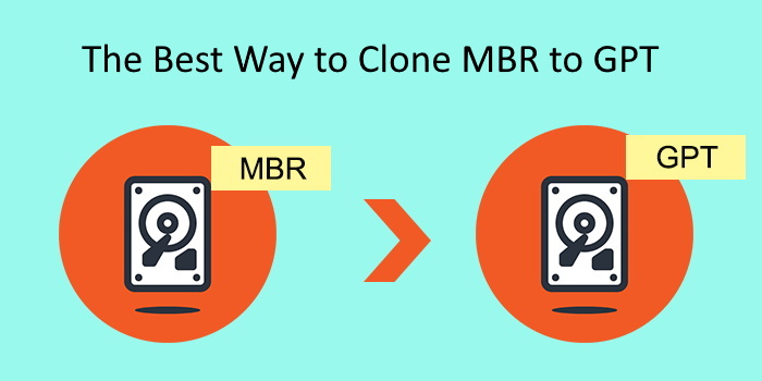 How to clone the master boot record to GUID Partition Table