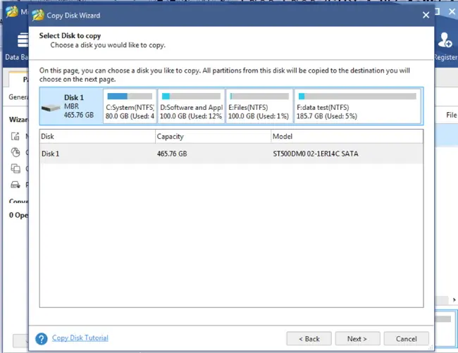 MBR Disk wizard
