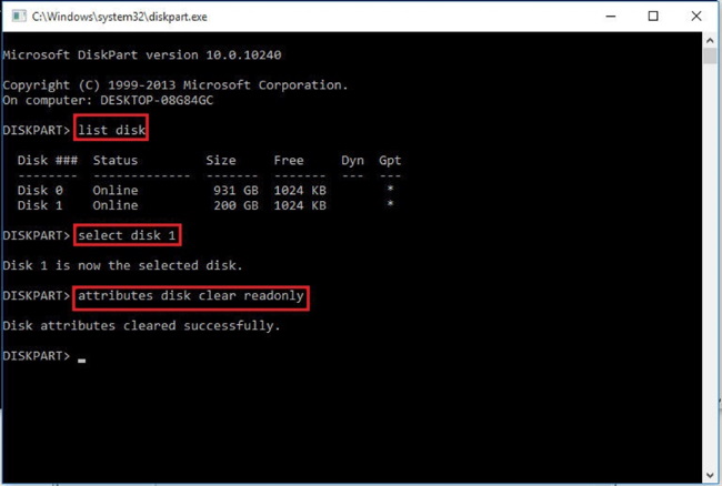 How to Fix SSD Is Read Only Mode Error in Windows 10/8/7