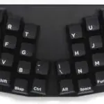 The keyboard for space-conscious ergonomists