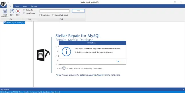 Launch the software, and an Instruction window will open on the main interface screen
