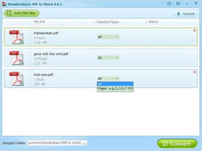 It can convert a 100-page PDF file in one minute and will preserve the original PDF formatting and layout