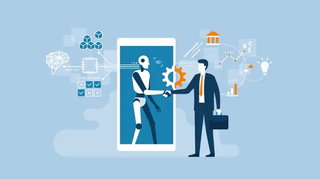 Artificial intelligence (AI) is the result of combining a number of different software technologies