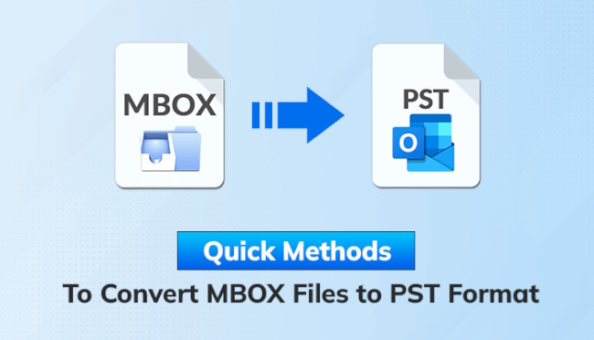 in this article, we will discuss the DIY as well as professional methods to convert MBOX to PST file format easily