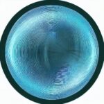 a single electron in a double-slit experiment, its wavefunction depicted as a translucent interference pattern overlaying a dark background, with bright fringe lines radiating outward, the electron's probability cloud shimmering in soft blue hues,…