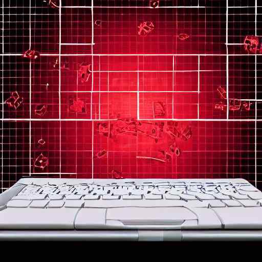 A dark server room scene depicts a digital spreadsheet grid with a glowing red crack symbolizing a security breach. Floating icons represent data theft, while flashing red alert lights and deep shadows highlight the threat of malicious code inject…