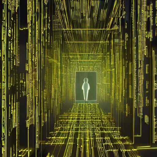 A futuristic AI agent analyzes a spreadsheet, visualizing data extraction risks. This cinematic image illustrates how unauthorized access controls can force AI to transmit sensitive customer information, highlighting the cybersecurity challenges o…