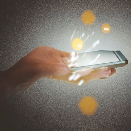A hand holds a smartphone dissolving into blue binary code, symbolizing the tension between physical reality and digital data extraction.
