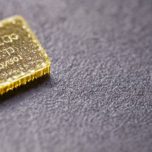 A macro view of a 6G transceiver chip glowing with golden light, showcasing nanometer-scale pathways and miniature heat sinks within a clean room environment.