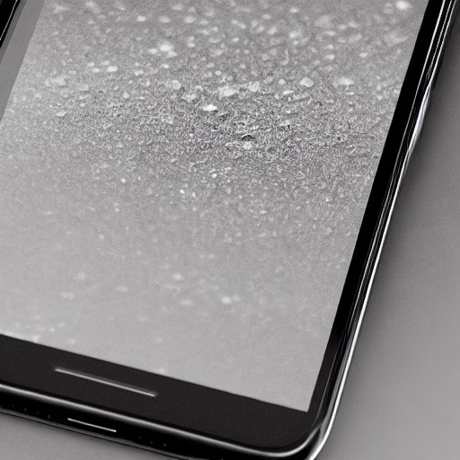 A smartphone displaying a frozen TikTok feed with a ripple distortion effect, set against a blurred office background, symbolizing the disruption and financial impact of a major digital platform outage.