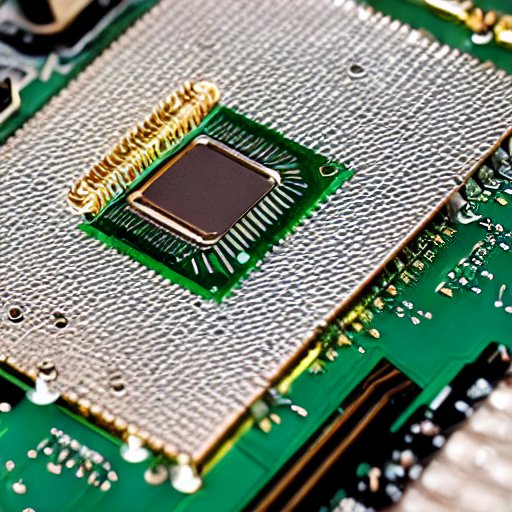 Extreme close-up of an NVIDIA Blackwell GPU chip on a motherboard, showcasing intricate circuitry and golden connectors against a blurred server rack background.