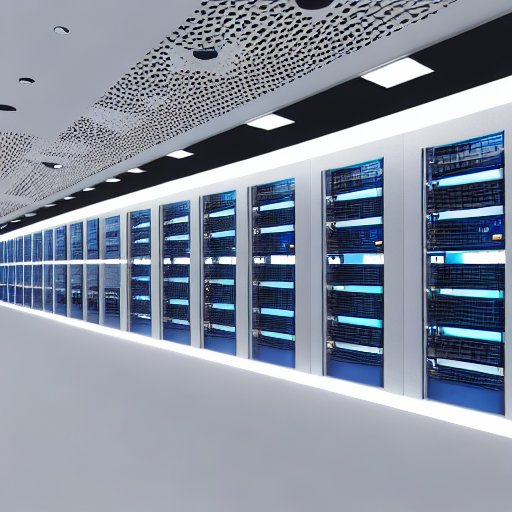 Rows of black server racks with blue lights stand before a curved wall displaying a digital map of India, illustrating the nation's secure data center infrastructure and critical cyber defense capabilities.