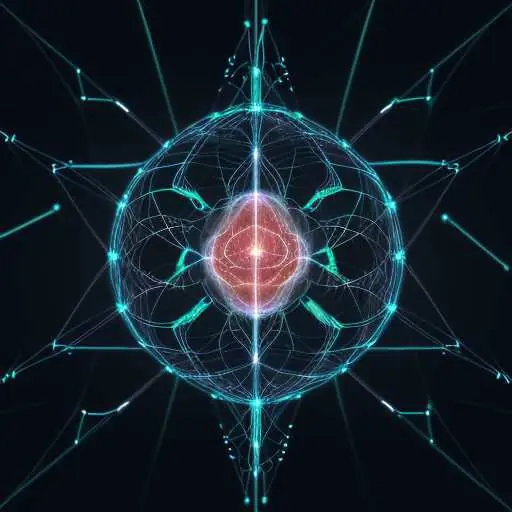 Visualizing a neural network as a glowing brain, this illustration highlights data processing power alongside red warning signs that represent adversarial attacks and vulnerabilities within complex machine learning defense systems.