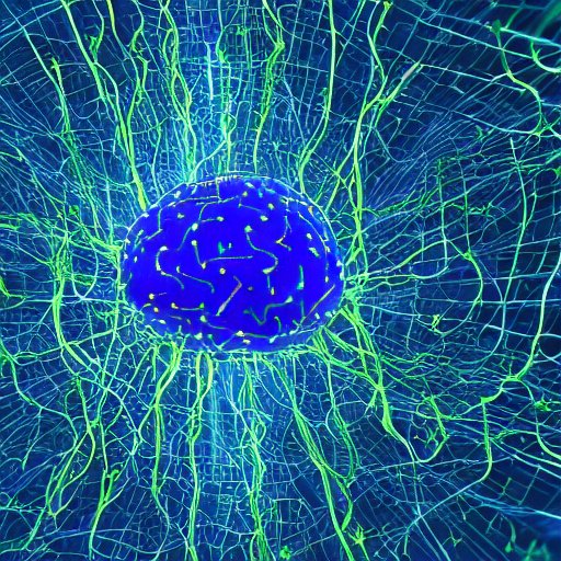 Visualizing an AI agent brain connecting to a vast server network, this image symbolizes the fusion of biology-inspired intelligence with rigid infrastructure for secure, strategic innovation.