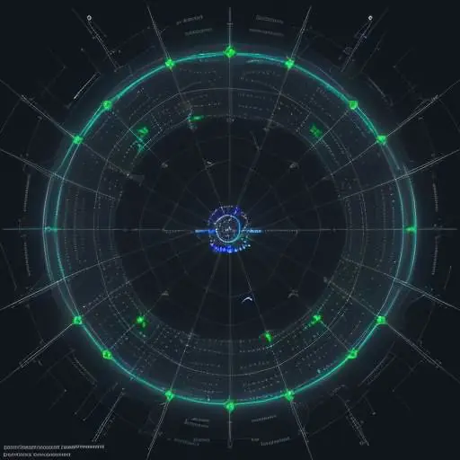 Glowing, interconnected digital network symbolizing global collaboration and the collective power of open-source knowledge.