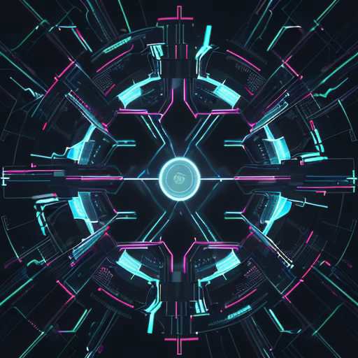 Abstract visualization of secure data flow, showing glowing digital streams passing through multiple interlocking, transparent security shields and checkpoints.