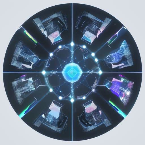Diverse team collaborating around a holographic display visualizing the complex interplay of AI model weights, SRAM memory, and processing units, symbolizing technological breakthrough.