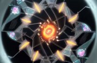 A cinematic close-up of a glowing, heat-damaged silicon wafer transitioning into a shimmering, crystalline quantum processor, symbolizing the evolution from traditional computing to quantum technology.