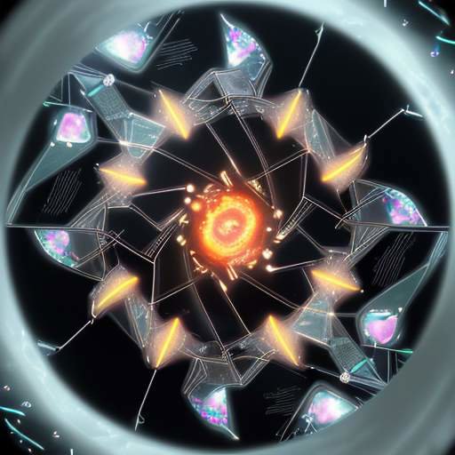 A cinematic close-up of a glowing, heat-damaged silicon wafer transitioning into a shimmering, crystalline quantum processor, symbolizing the evolution from traditional computing to quantum technology.