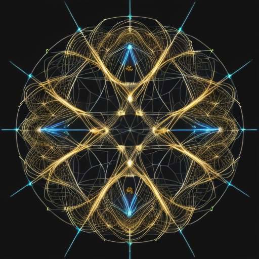 A glowing neural network of golden threads fracturing into a diverse ecosystem of multi-colored nodes, symbolizing the transition from a monolithic system to a diverse, multifaceted network.