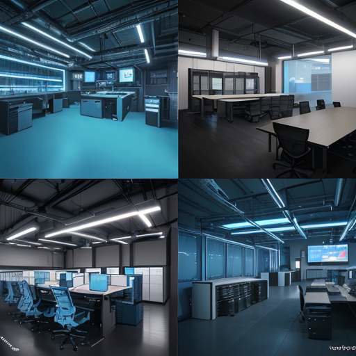 A split-screen image showing a glowing digital bridge connecting a high-tech server room on the left to a modern collaborative office space on the right, symbolizing the seamless integration between cloud storage and team workflows.