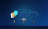 Three copies of a file, two kinds of storage and one cloud copy, labeled 3, 2 and 1