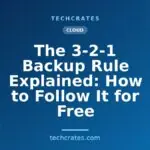 The 3-2-1 Backup Rule Explained: How to Follow It for Free