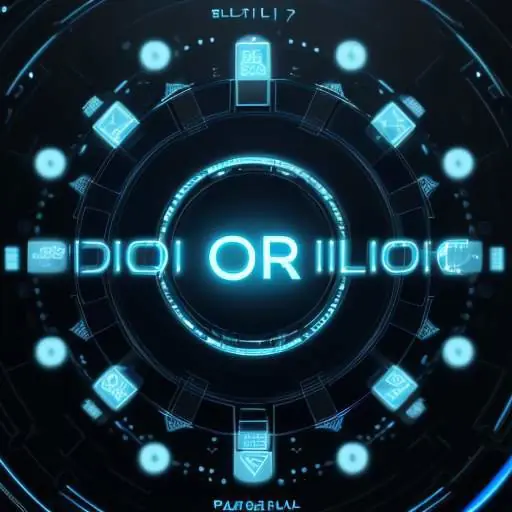 A glowing blue glass padlock surrounded by binary code and holographic shields in a dark server room, symbolizing high-tech cybersecurity and data protection.